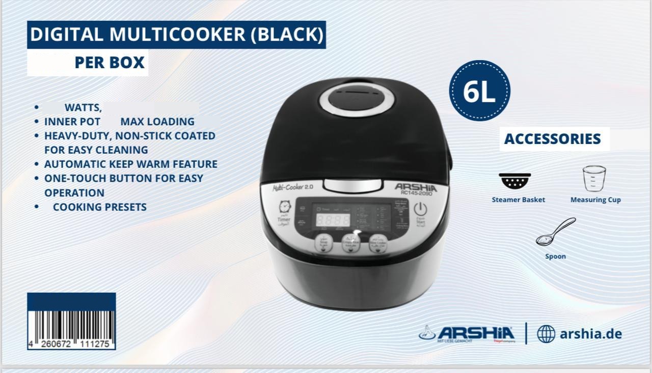 Digital Multicooker (Black)