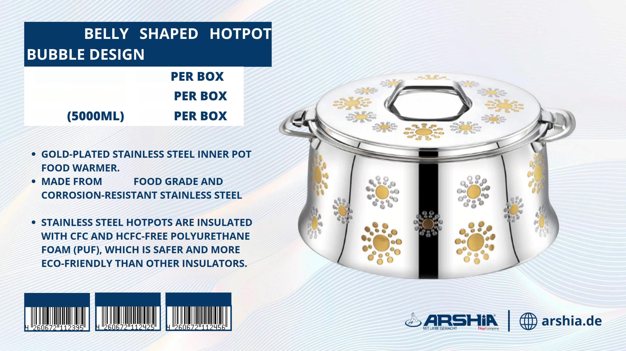 Belly Shaped Hotpot Bubble Design