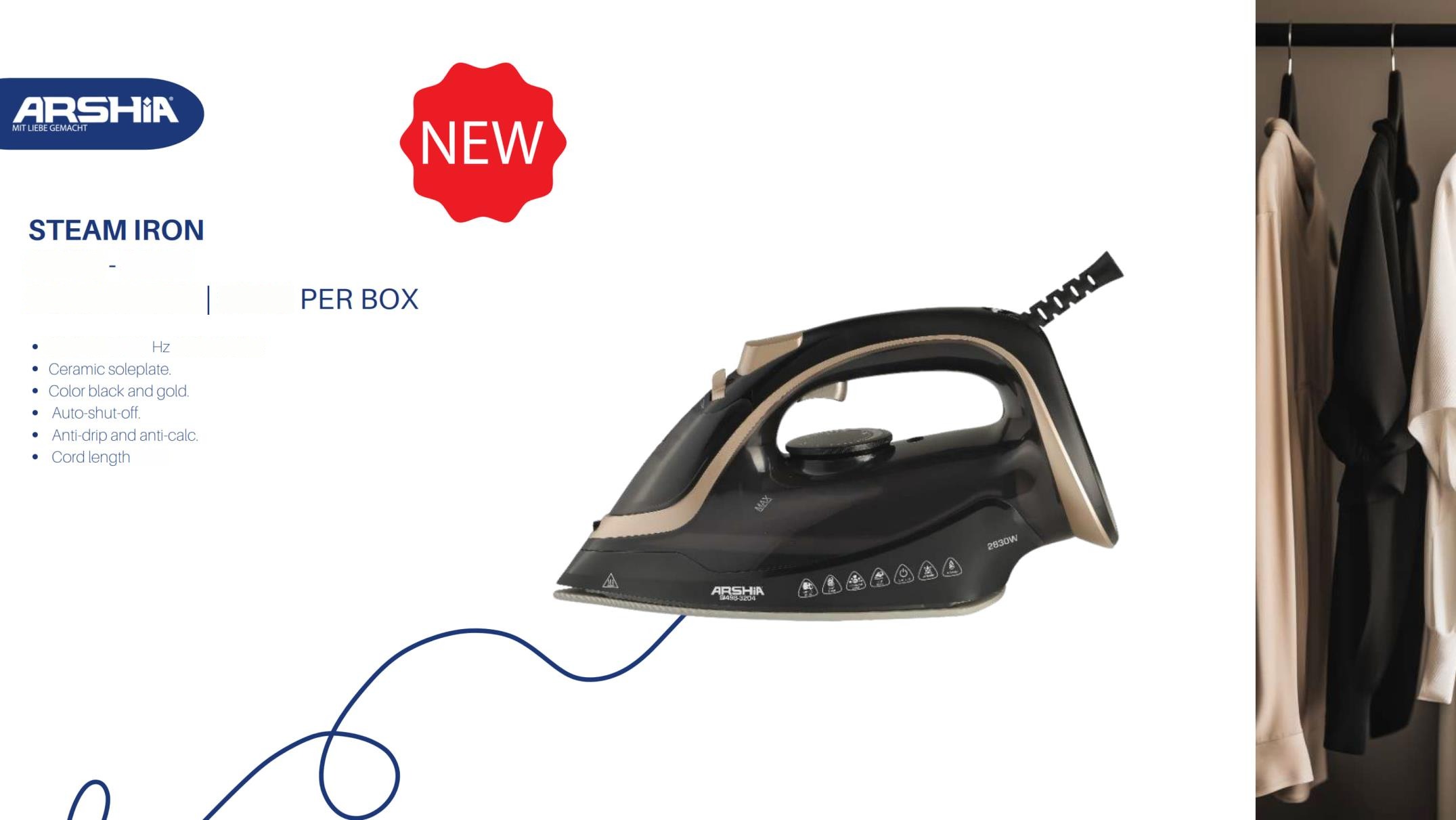 Arshia Steam Iron