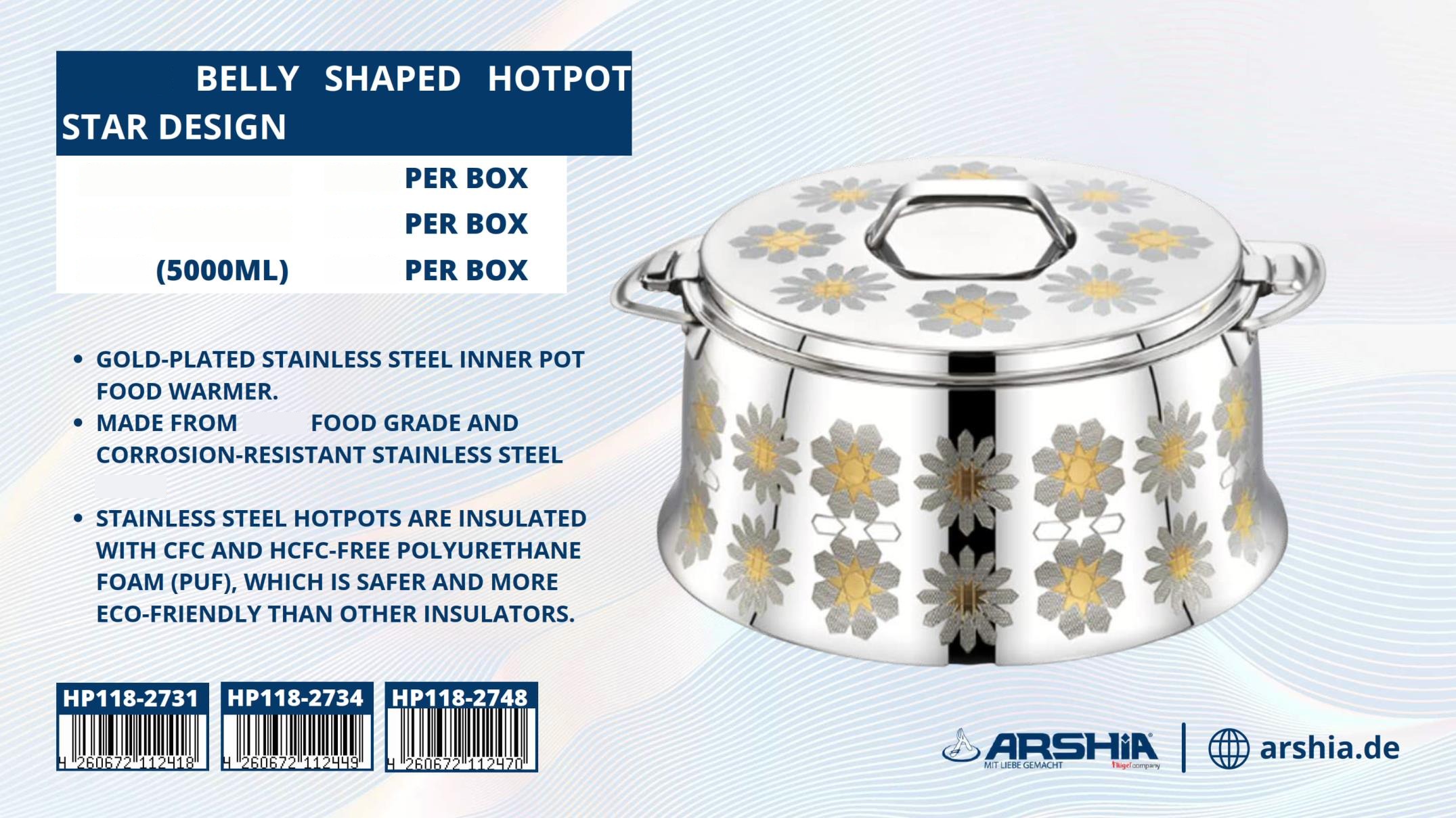 Belly Shaped Hotpot Bubble Design