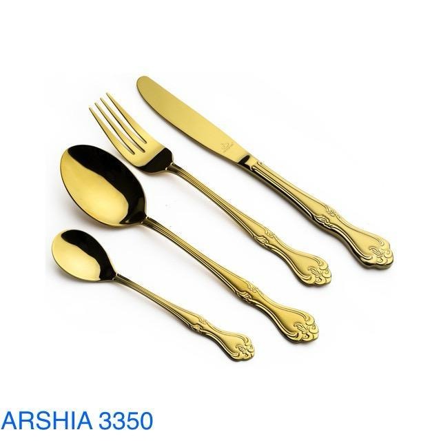 Gold-Plated Cutlery Set