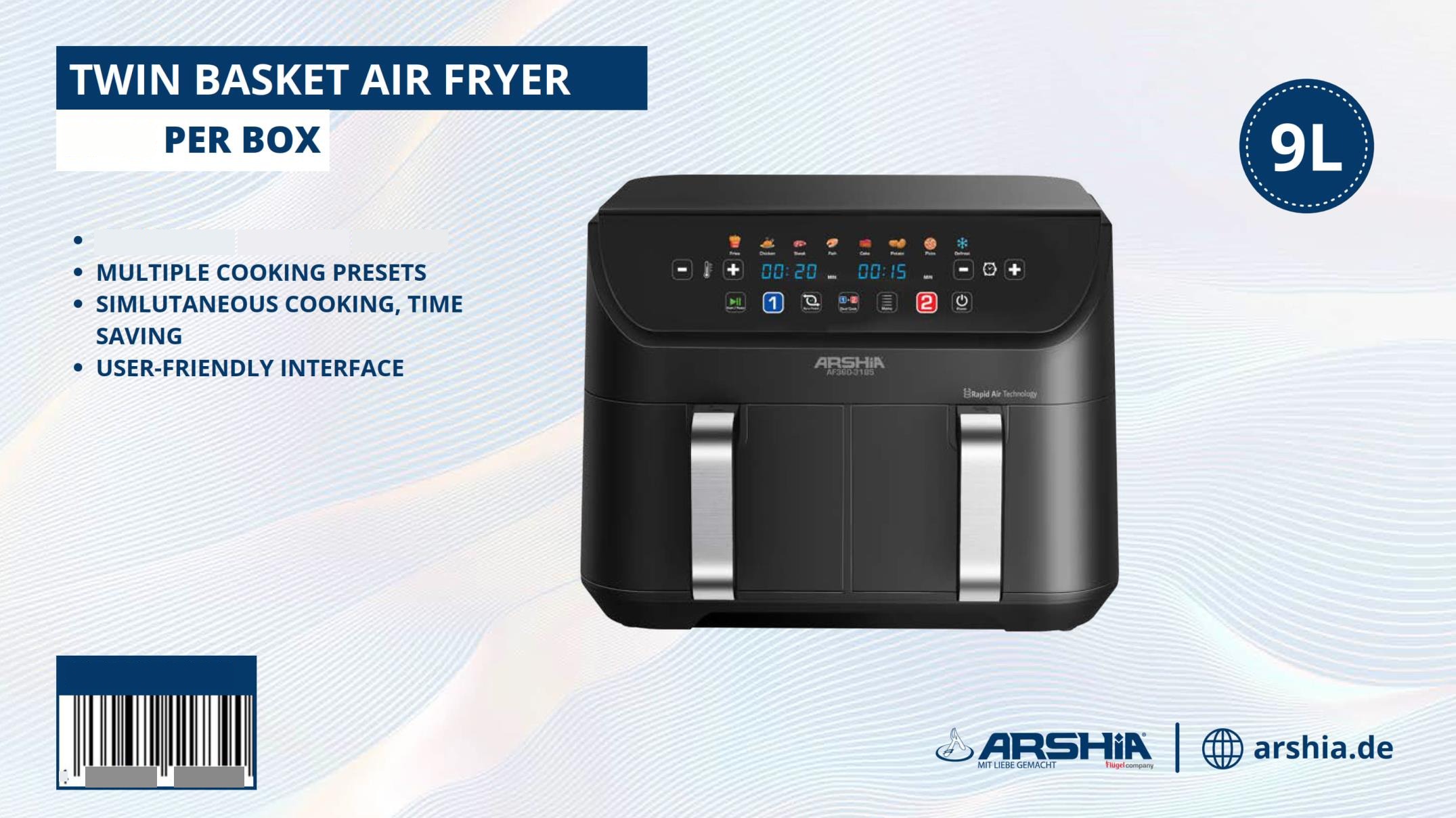 Twin Basket Air Fryer