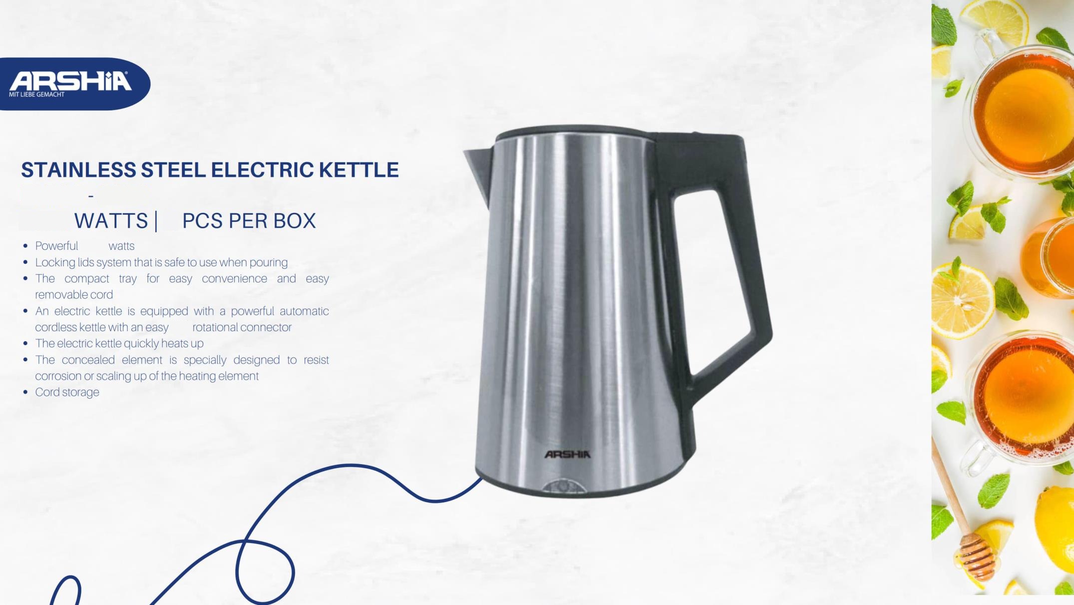 Stainless Steel Electric Kettle