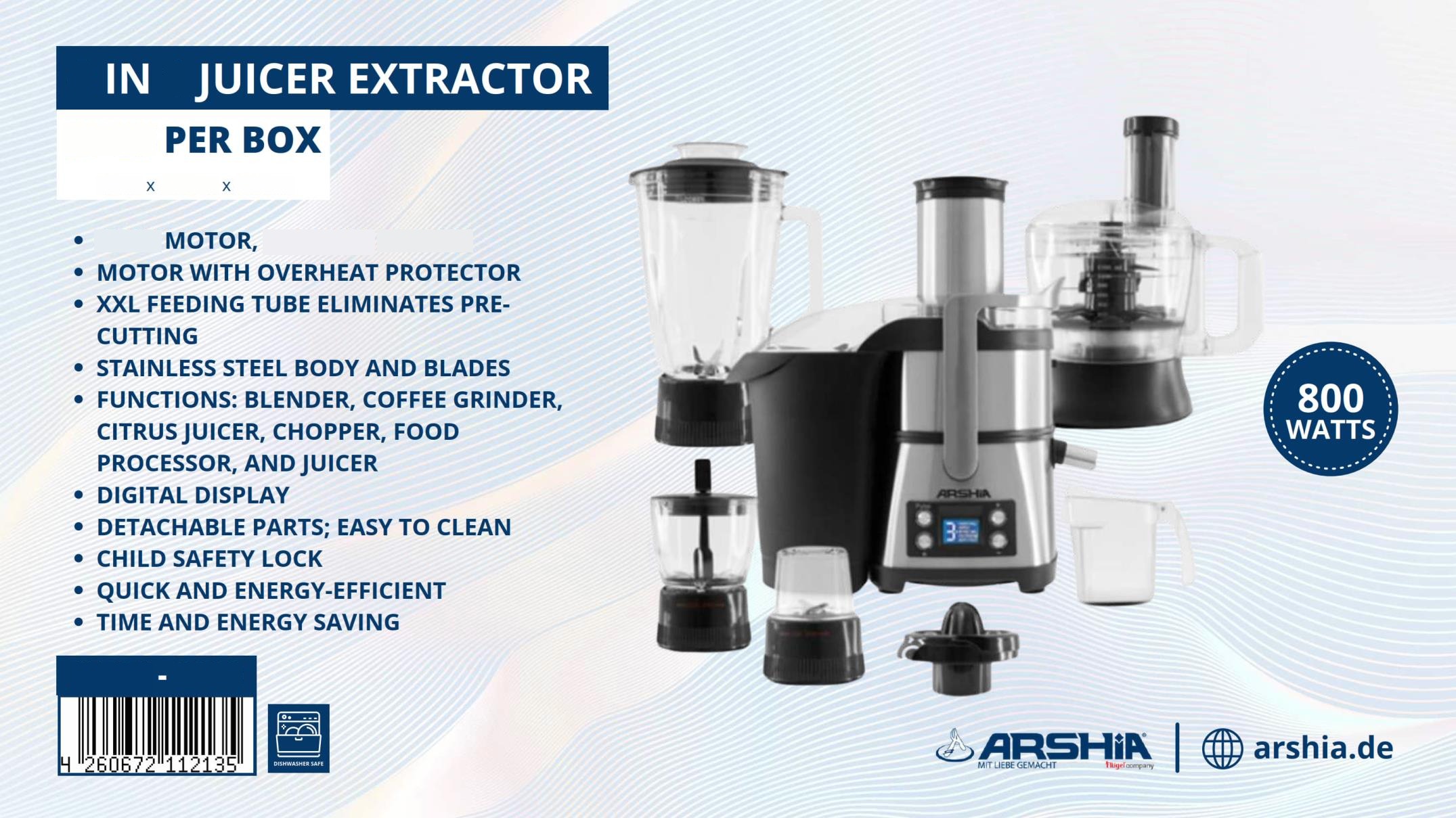 Juicer Extractor 800W
