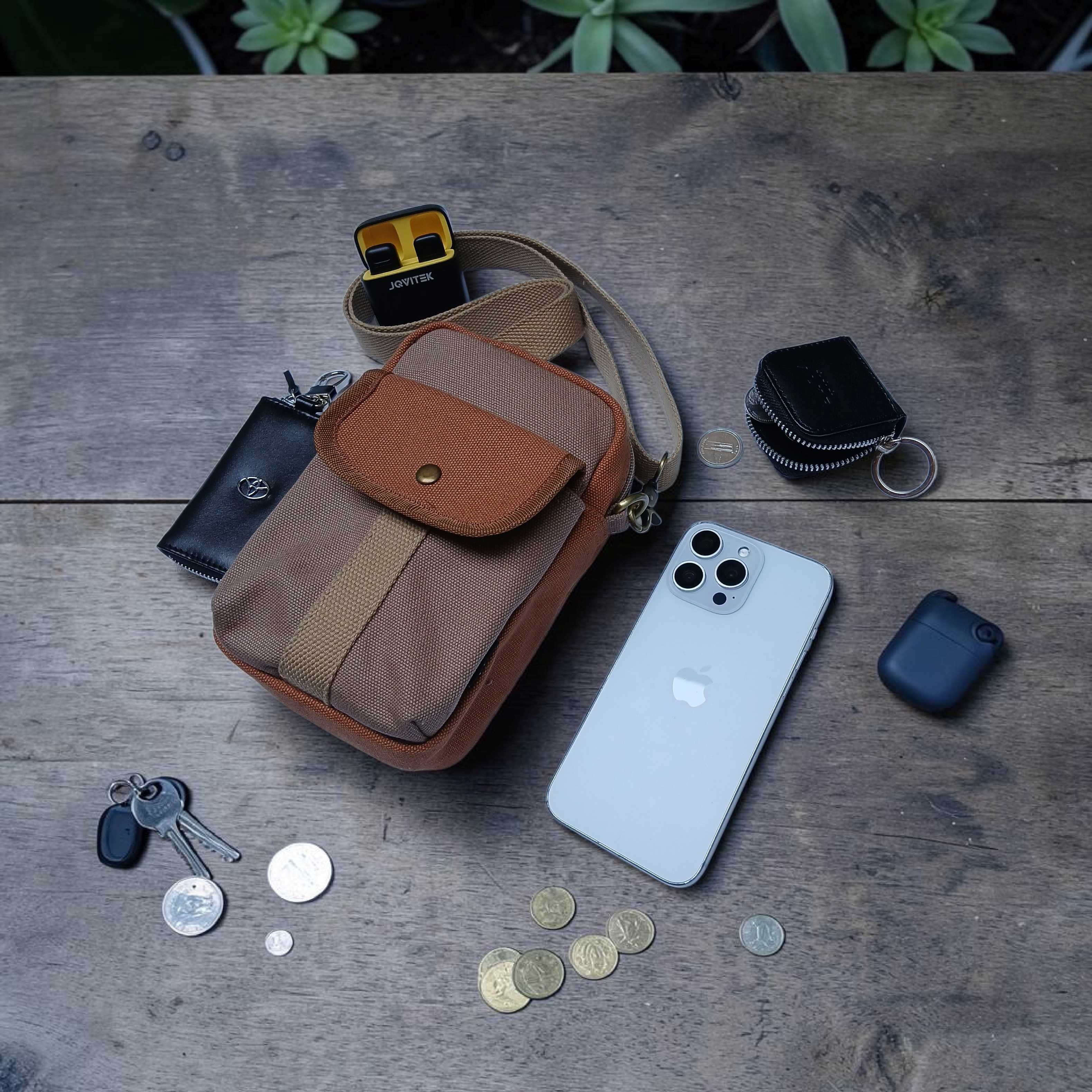 Tas Selempang mini Kanvas