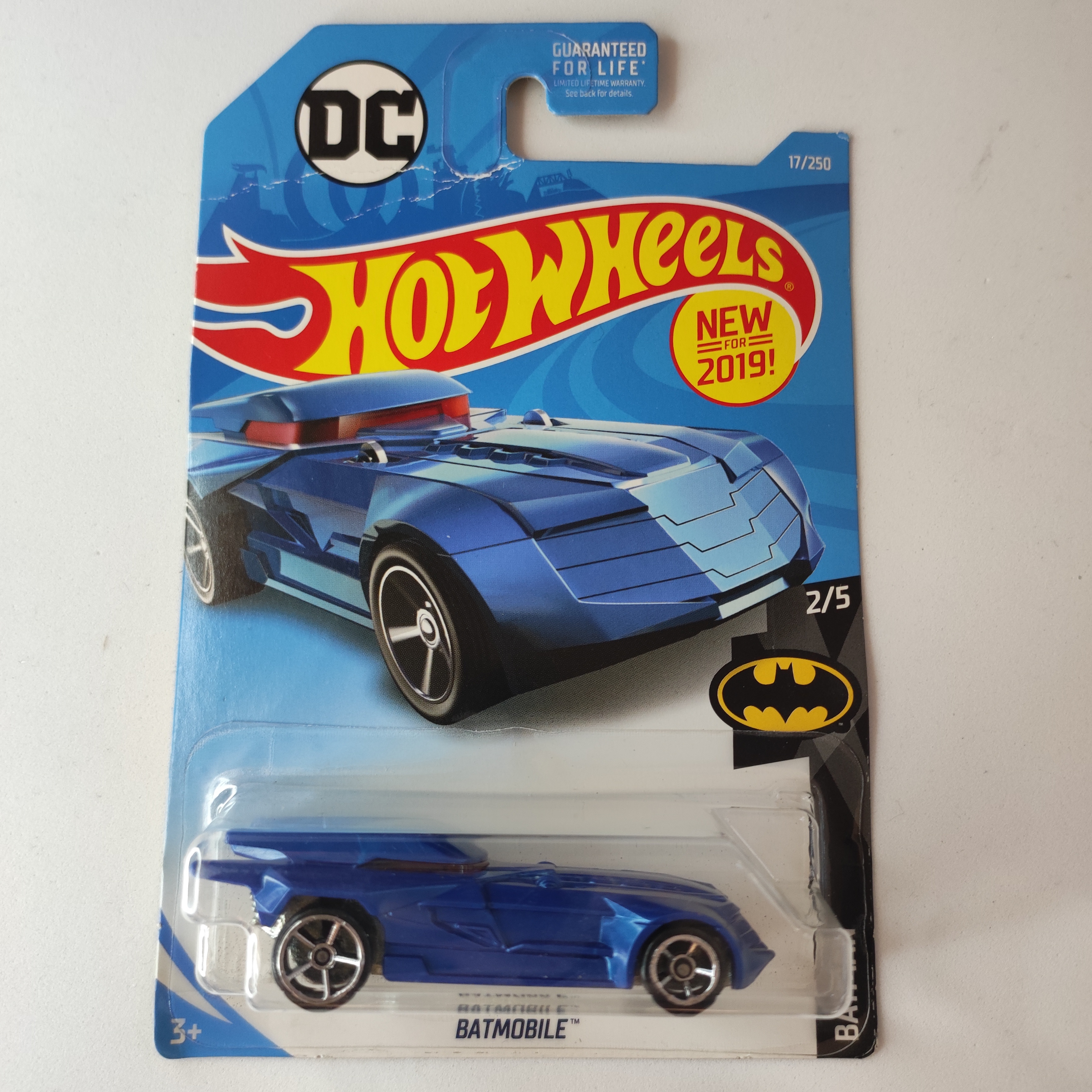 Hot Wheels Batimóvil Azul
