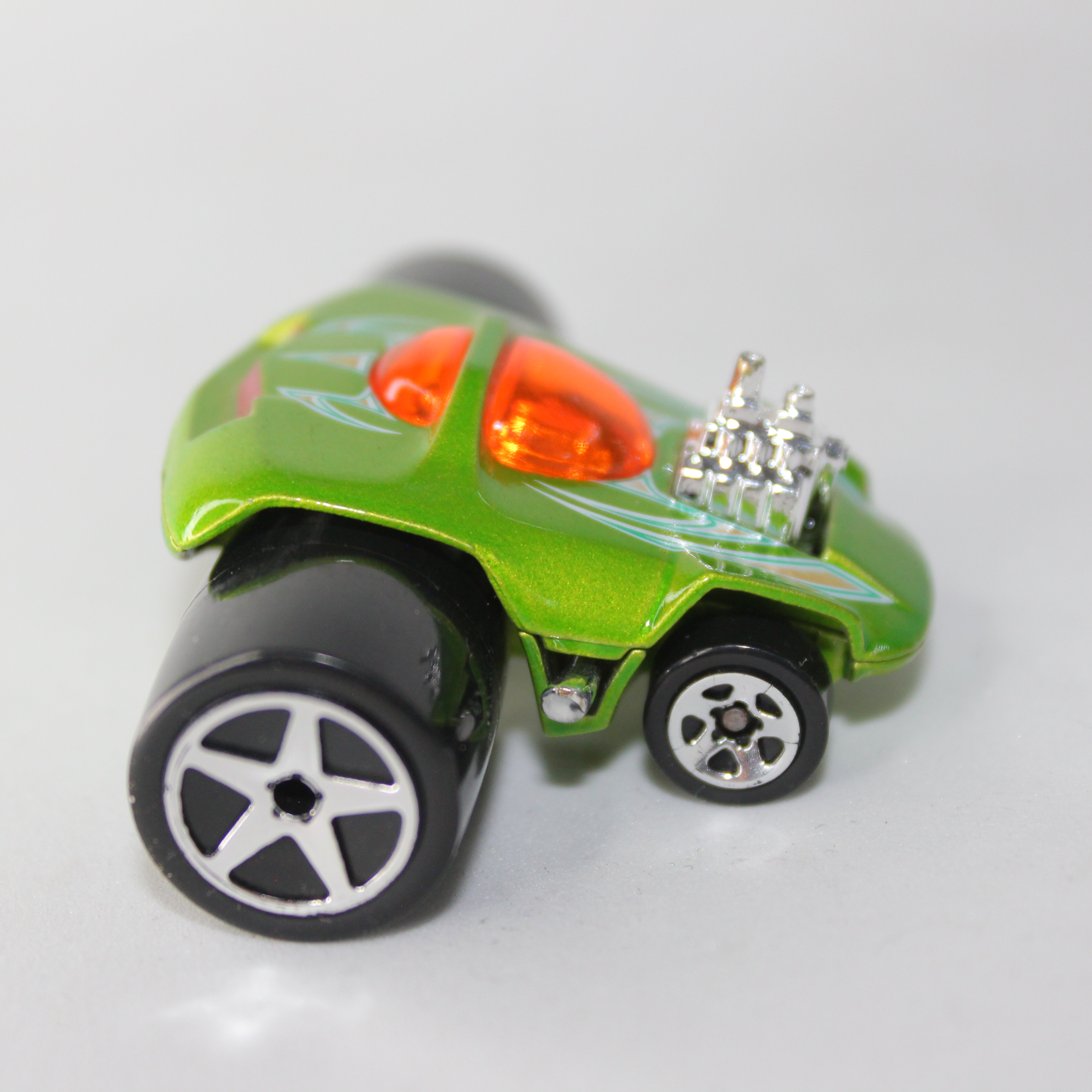 Carrito de Juguete Metálico Verde