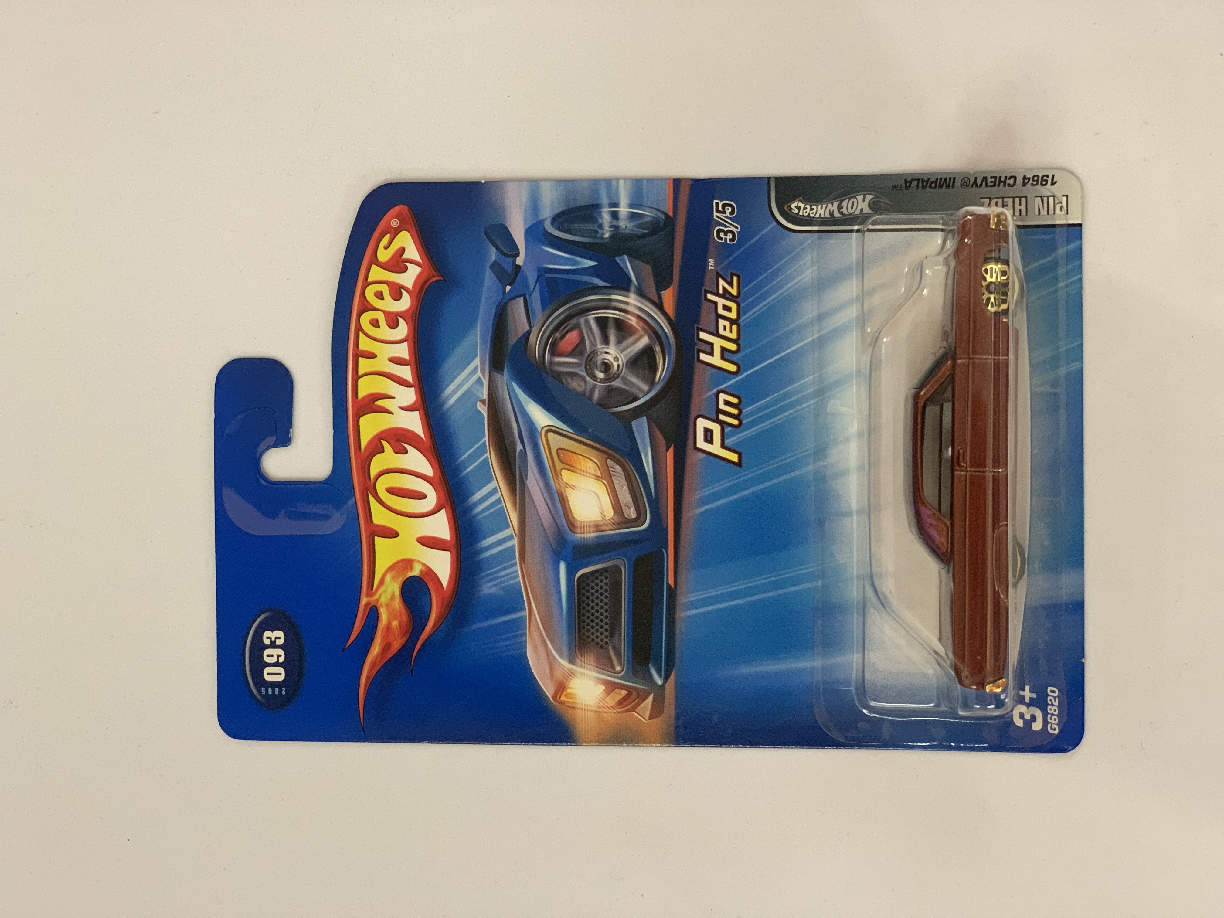 Hot Wheels Pin Hedz