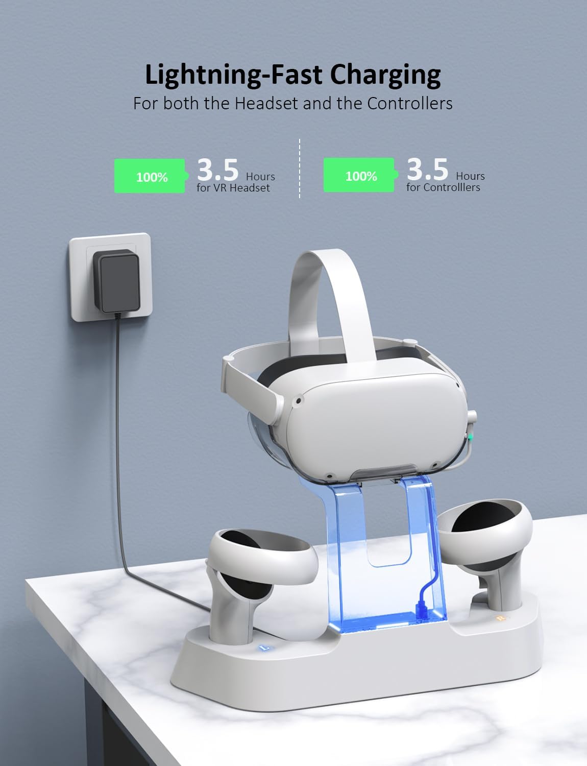 Nexigo S20 VR Headset and Controller Stand