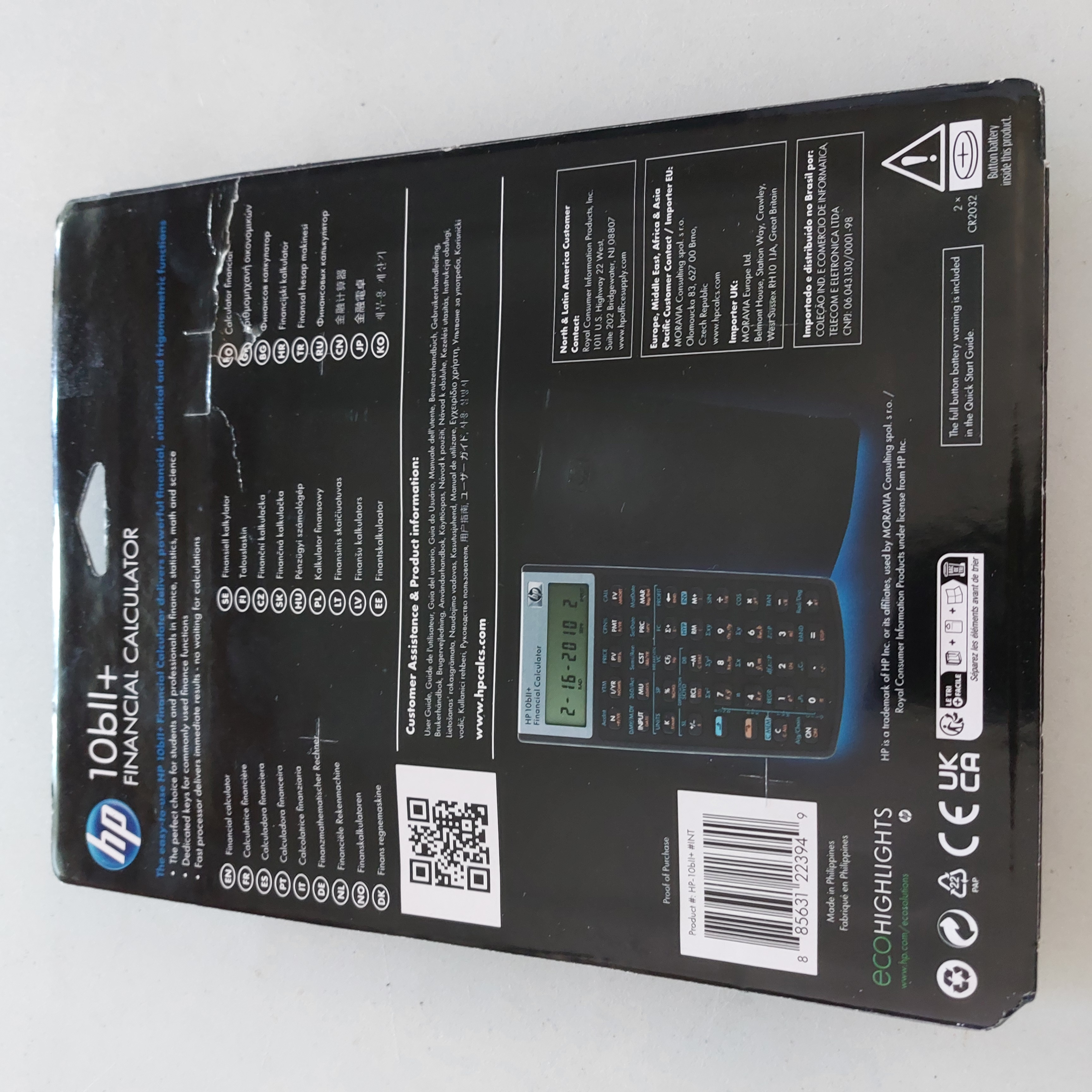 HP 10bII+ Financial Calculator