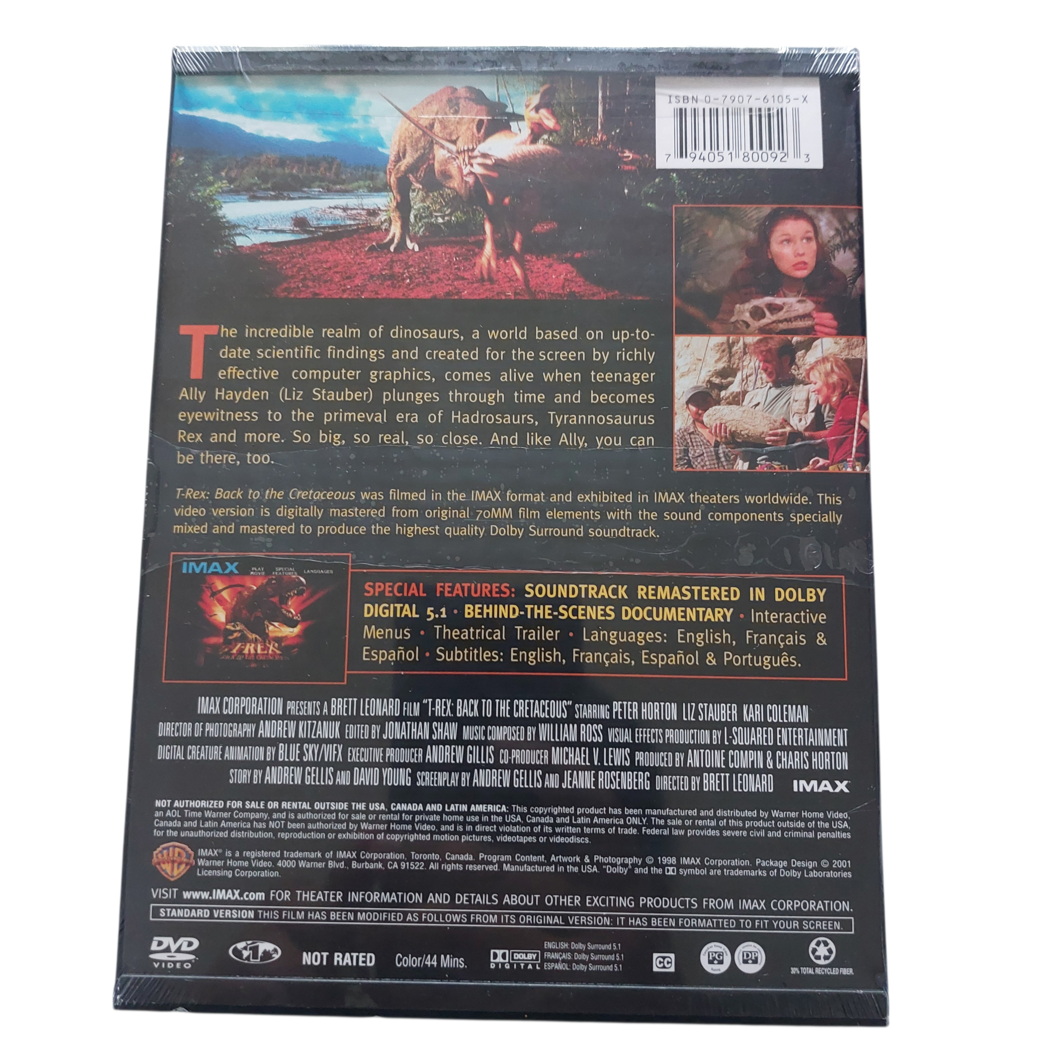 IMAX T-Rex: Back to the Cretaceous DVD