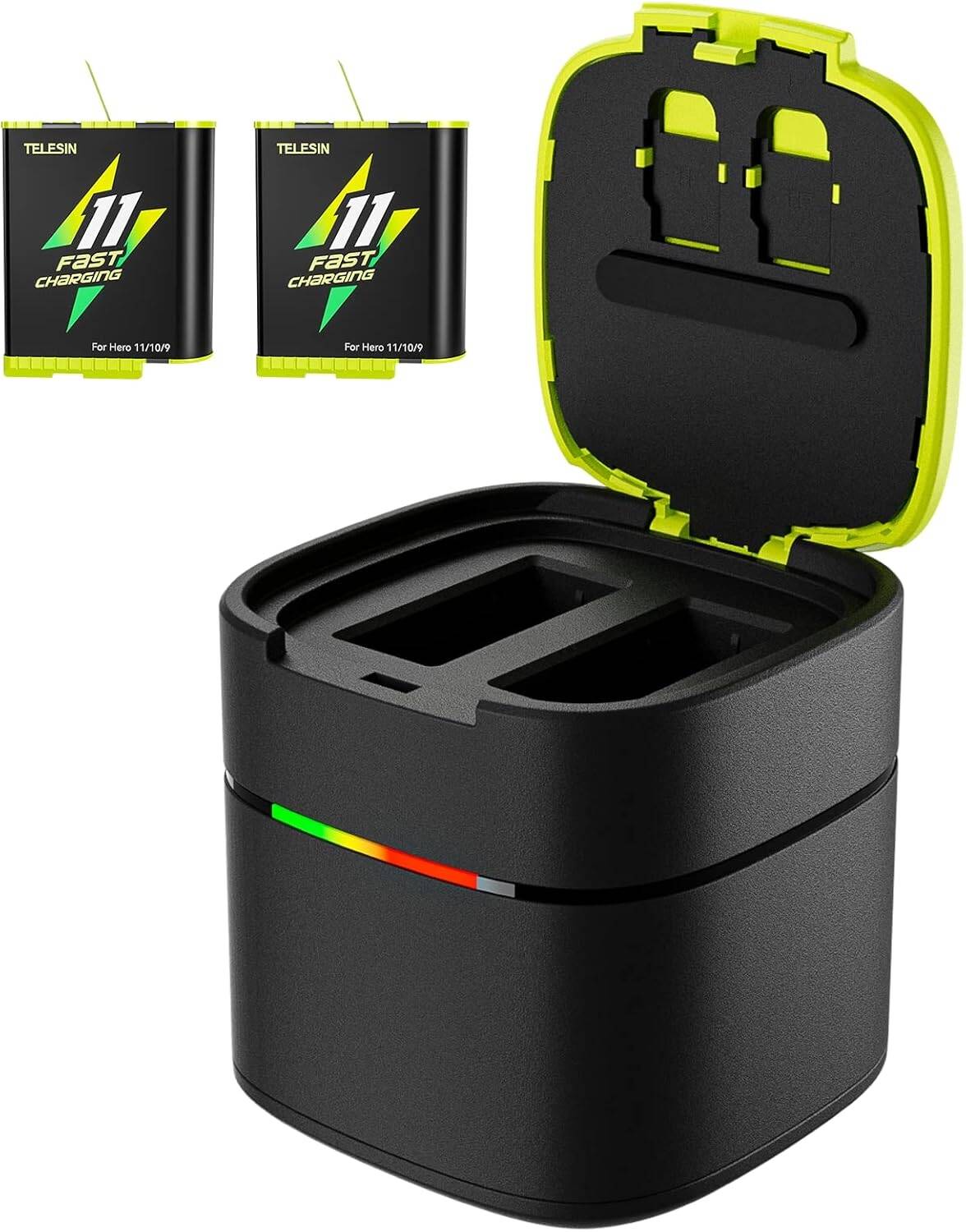 TELESIN Battery Fast Charging Box Hero 11/10/9