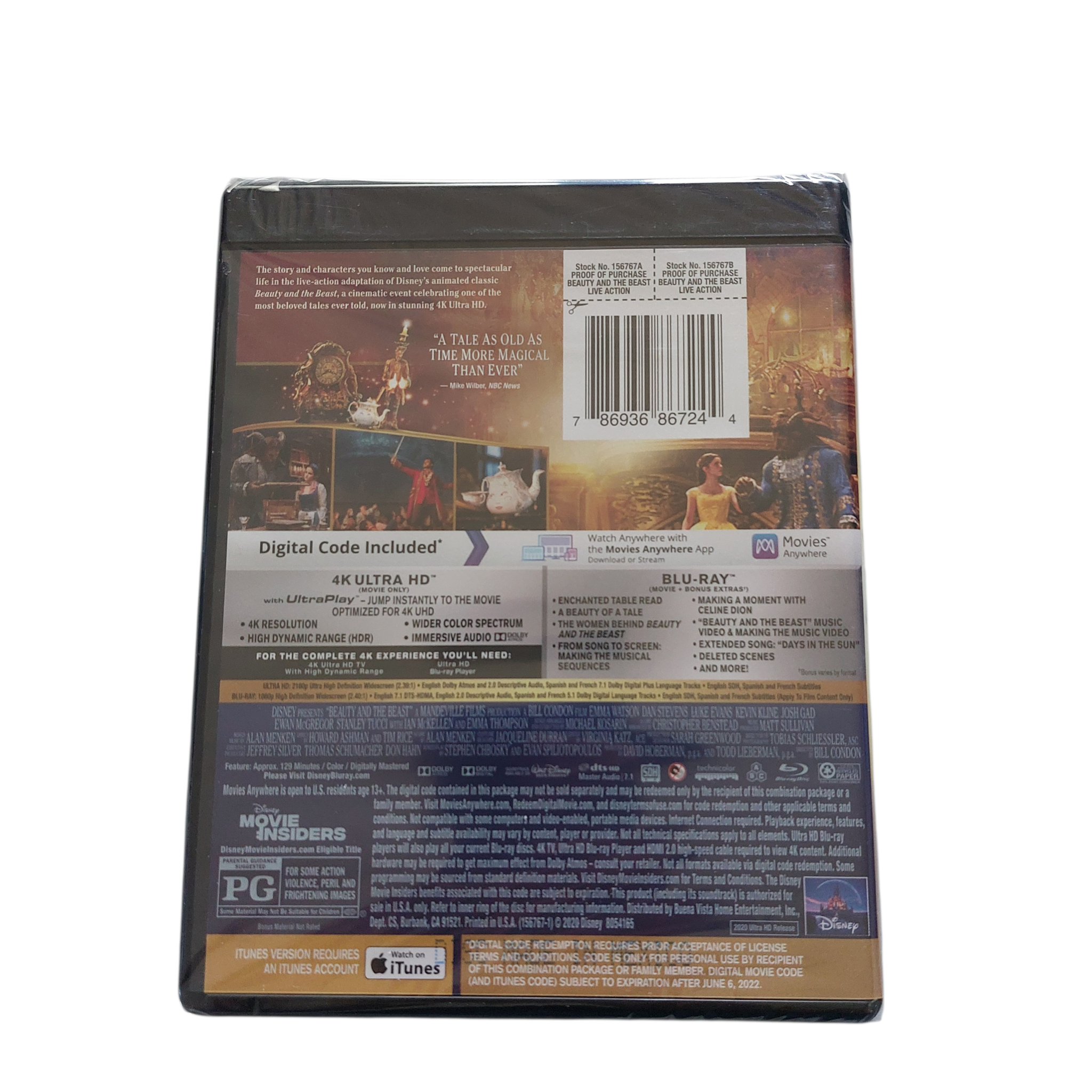 Beauty and the Beast 4K Ultra HD