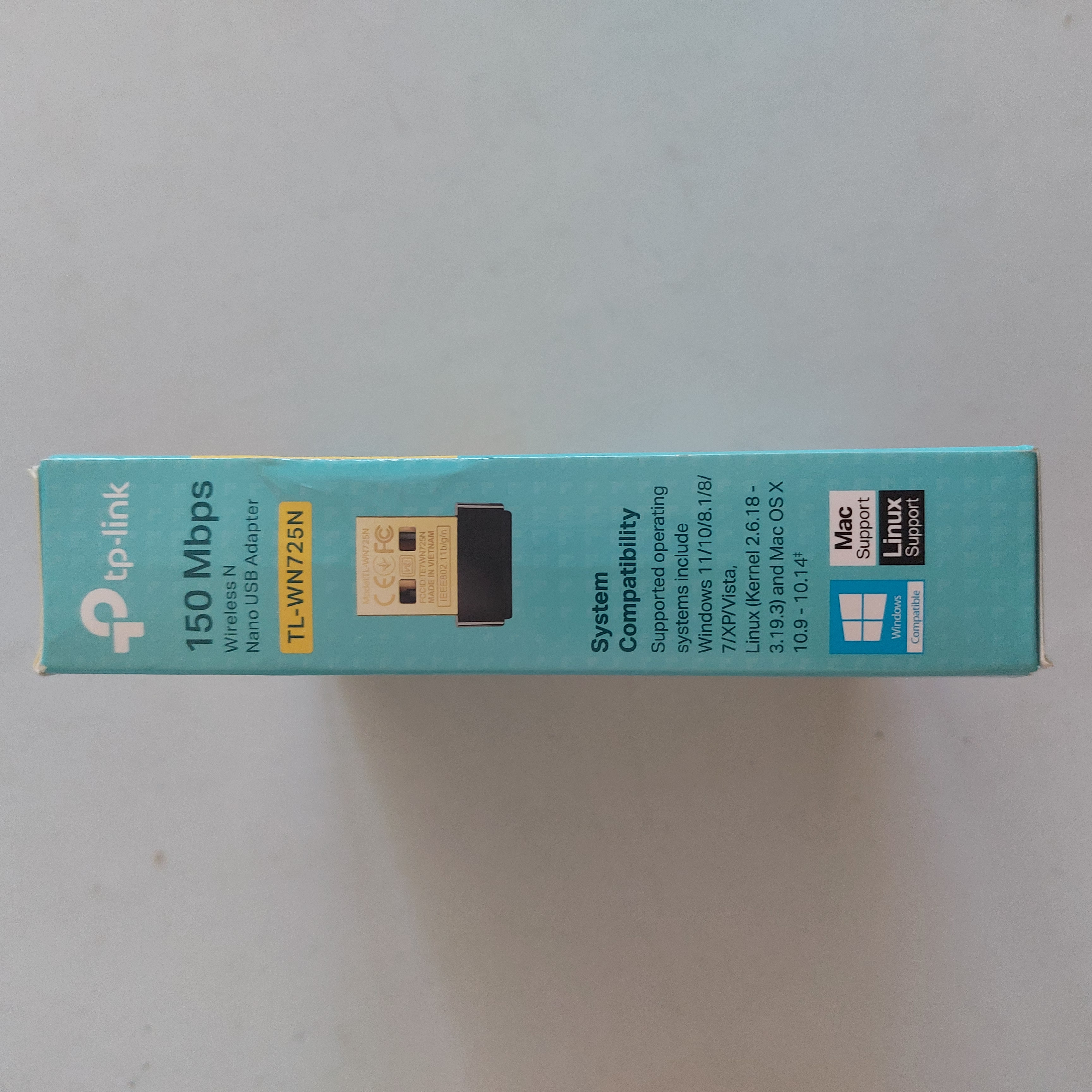 TP-Link 150 Mbps Wireless N Nano USB Adapter, TL-WN725N