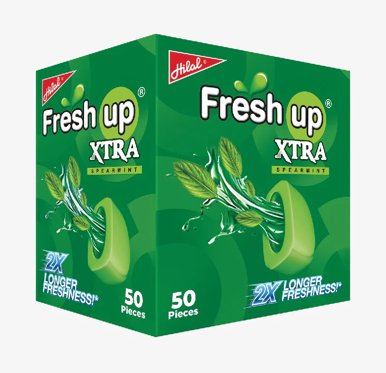 Fresh Up Xtra Spearmint Chewing Gum