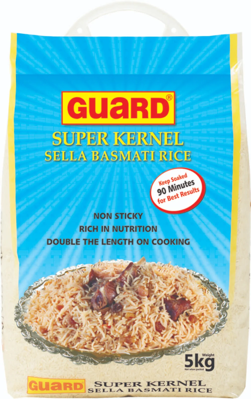 Guard Super Kernel Sella Basmati Rice 5kg