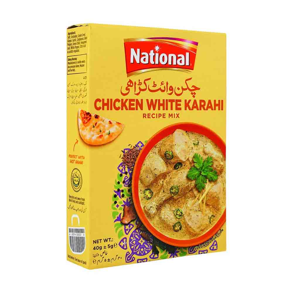 National Chicken White Karahi Recipe Mix