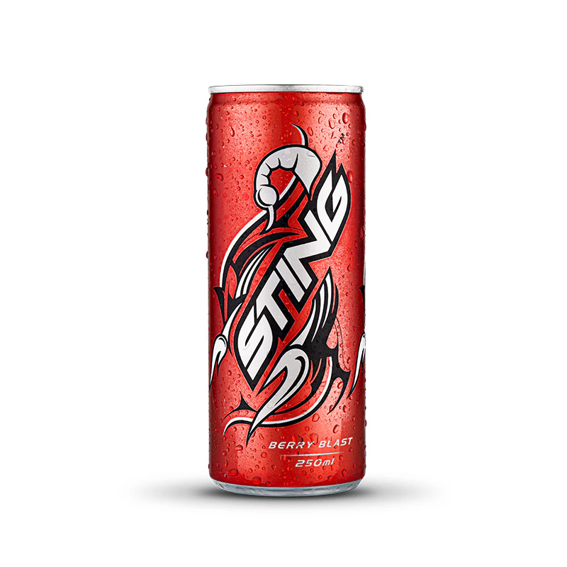 Sting Energy Drink Can