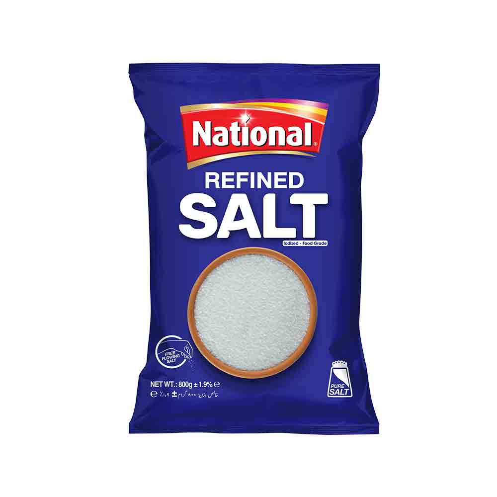 National Refined Salt 800g