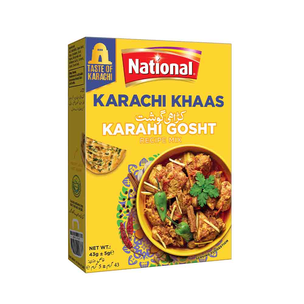 National Karachi Khaas Karahi Gosht Recipe Mix