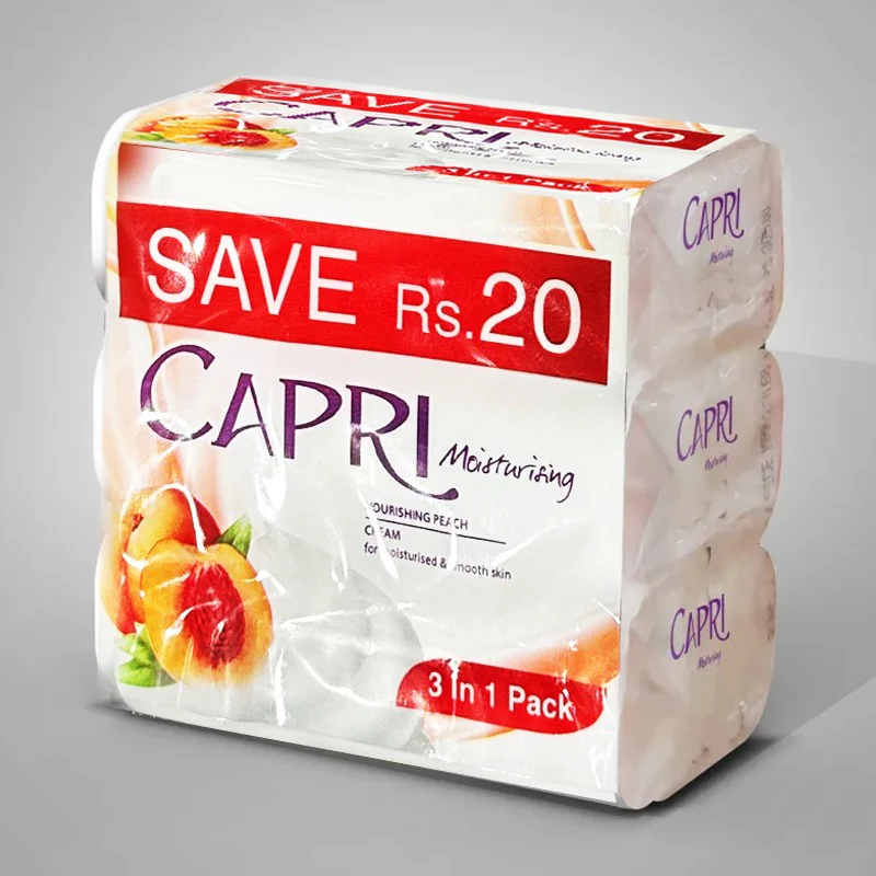Capri Moisturizing Soap 3 in 1 Pack