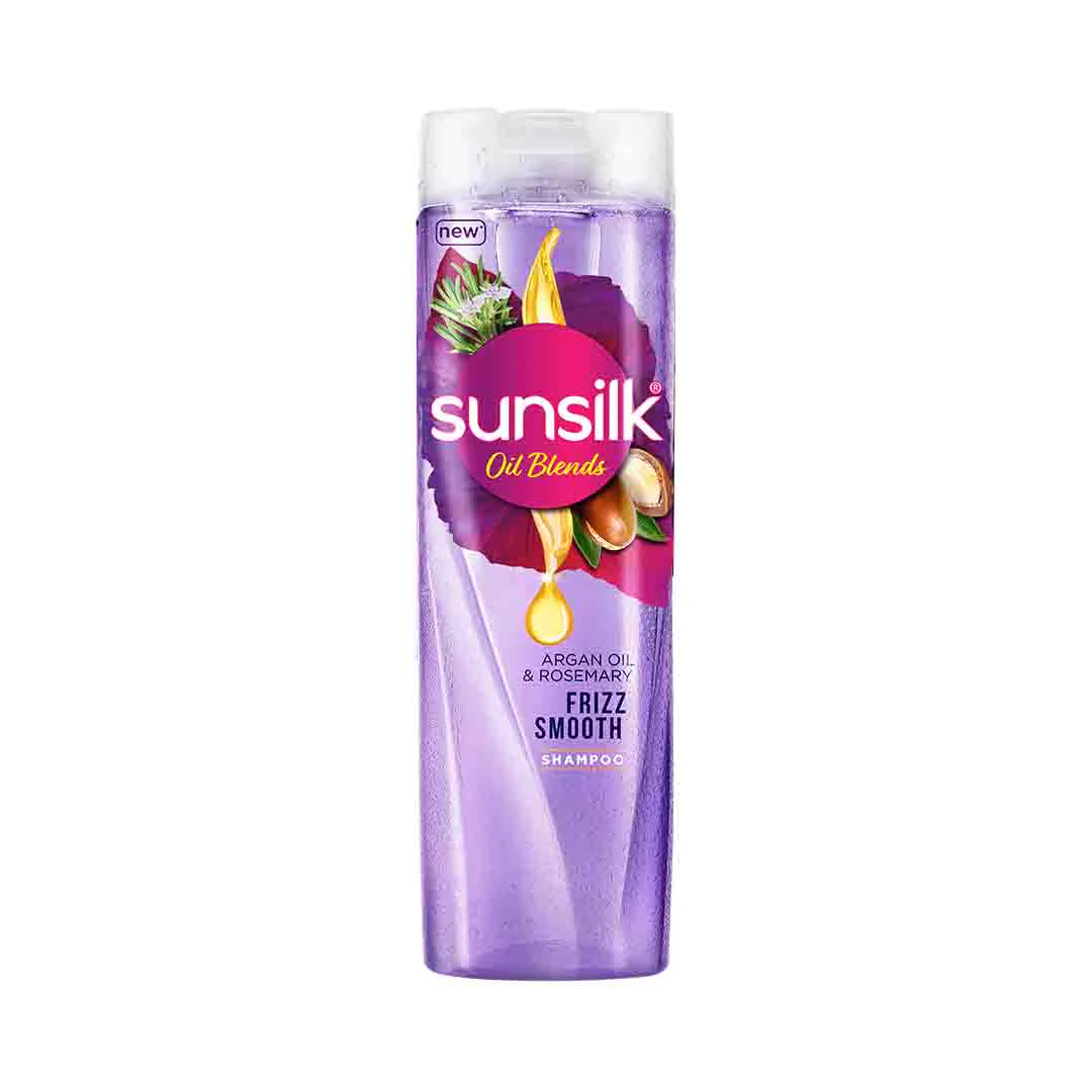 Sunsilk Oil Blends Frizz Smooth Shampoo