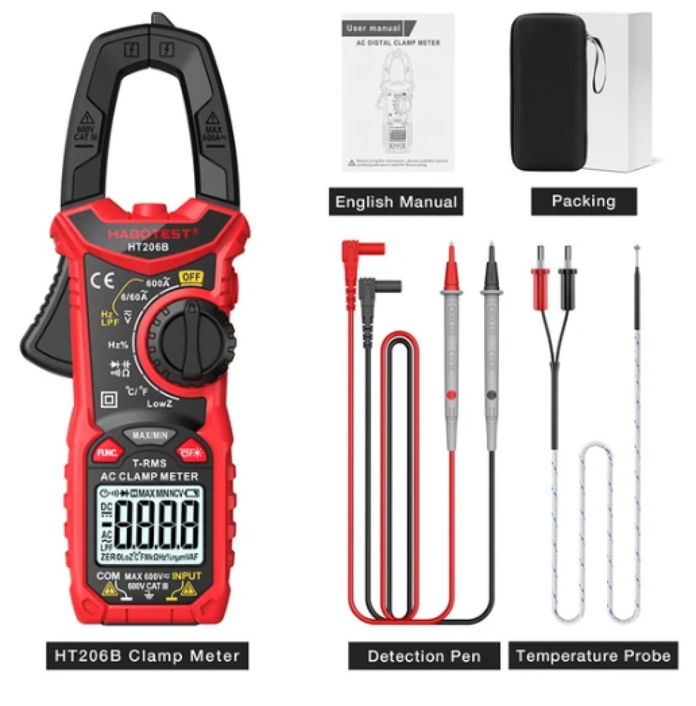 HT206B Clamp Meter