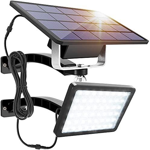 Solar-Powered LED Floodlight