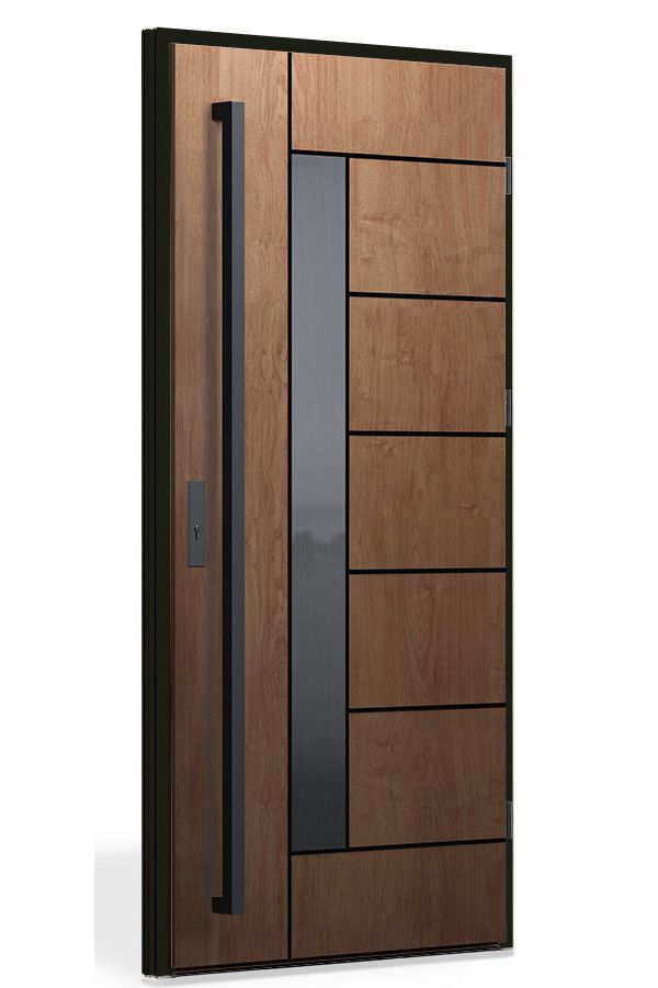Modern Wooden Entry Door