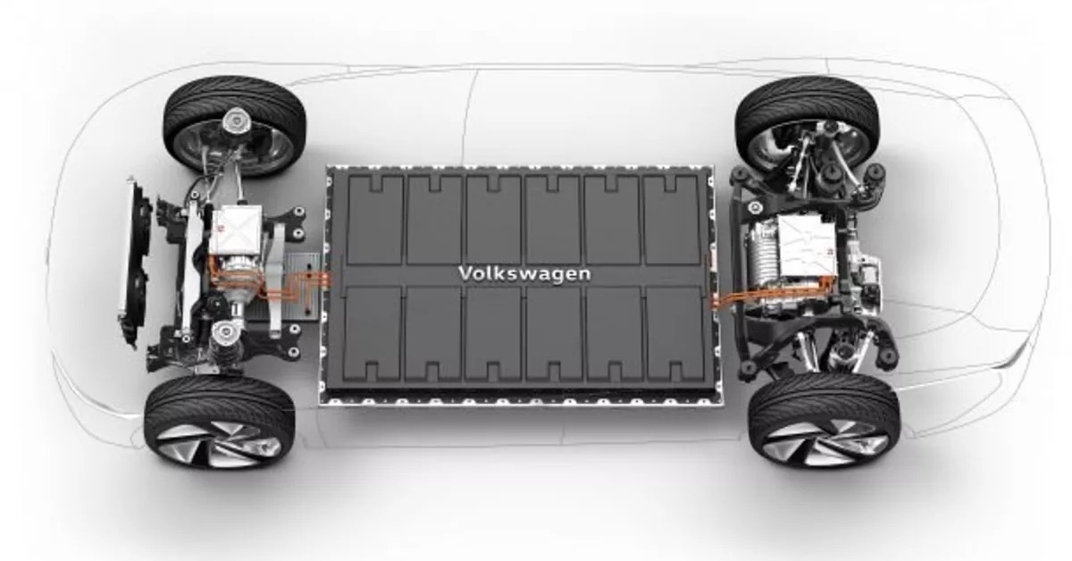 Volkswagen Electric Car Battery Module