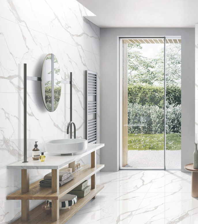 Nexa White Infinity Tiles 