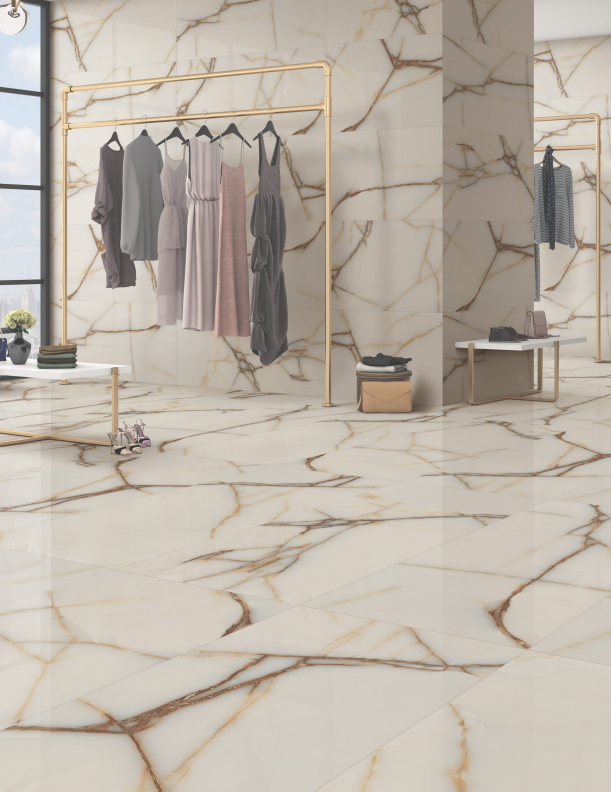 Wonder Onyx Crema Tiles