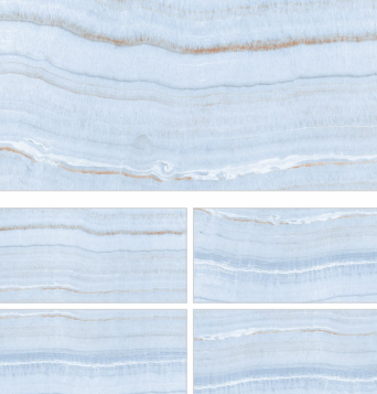 Crystal Azul tiles