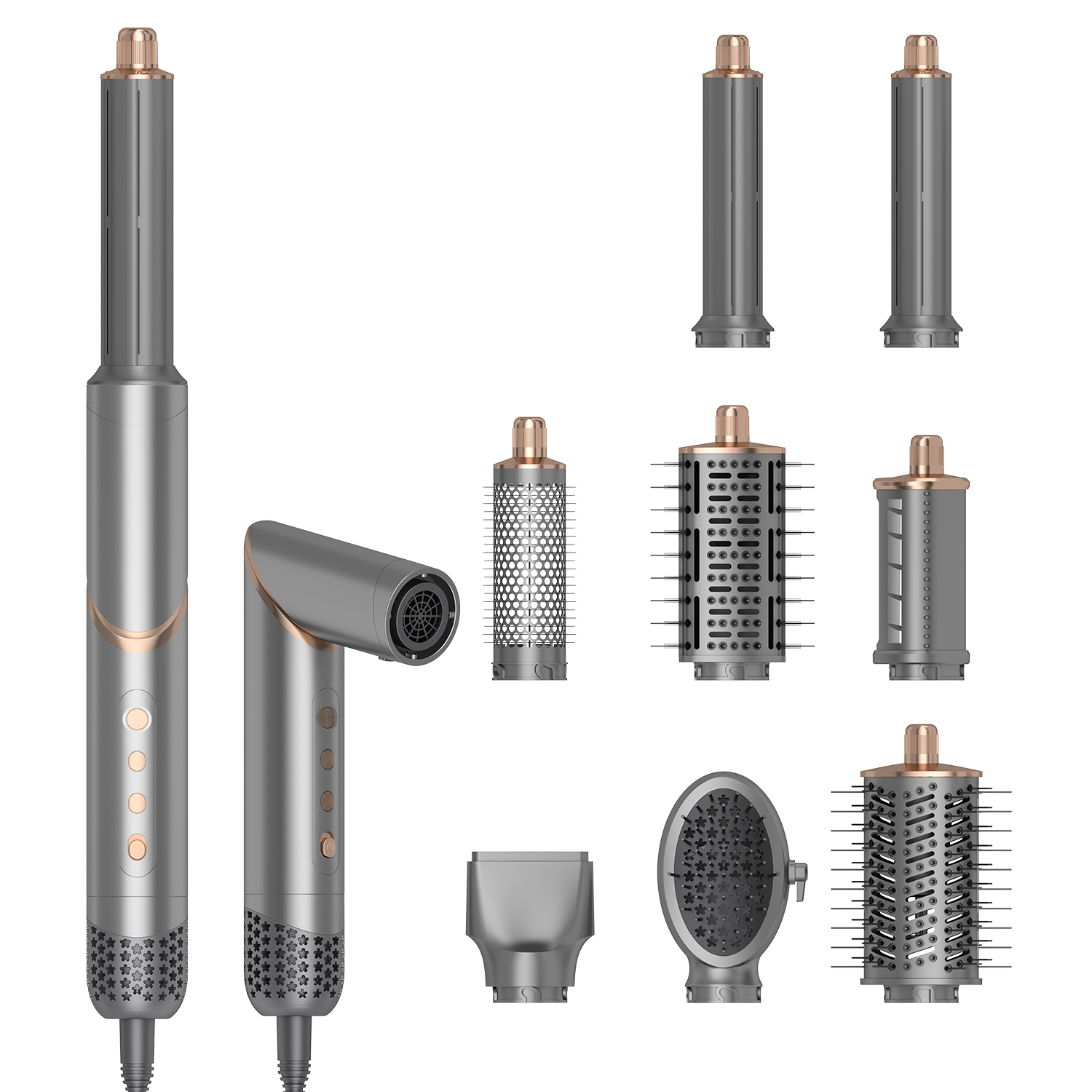 8 in 1 hair dryer brush