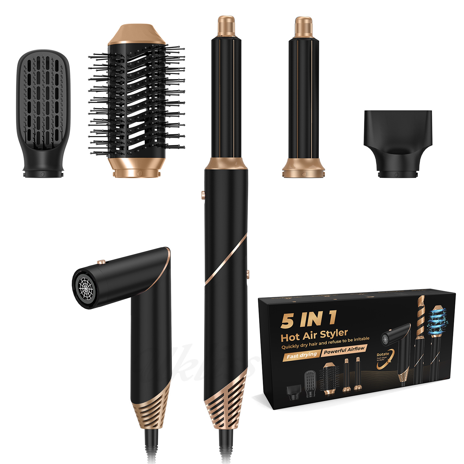 SL-631 5 in 1 Hair Dryer Brush