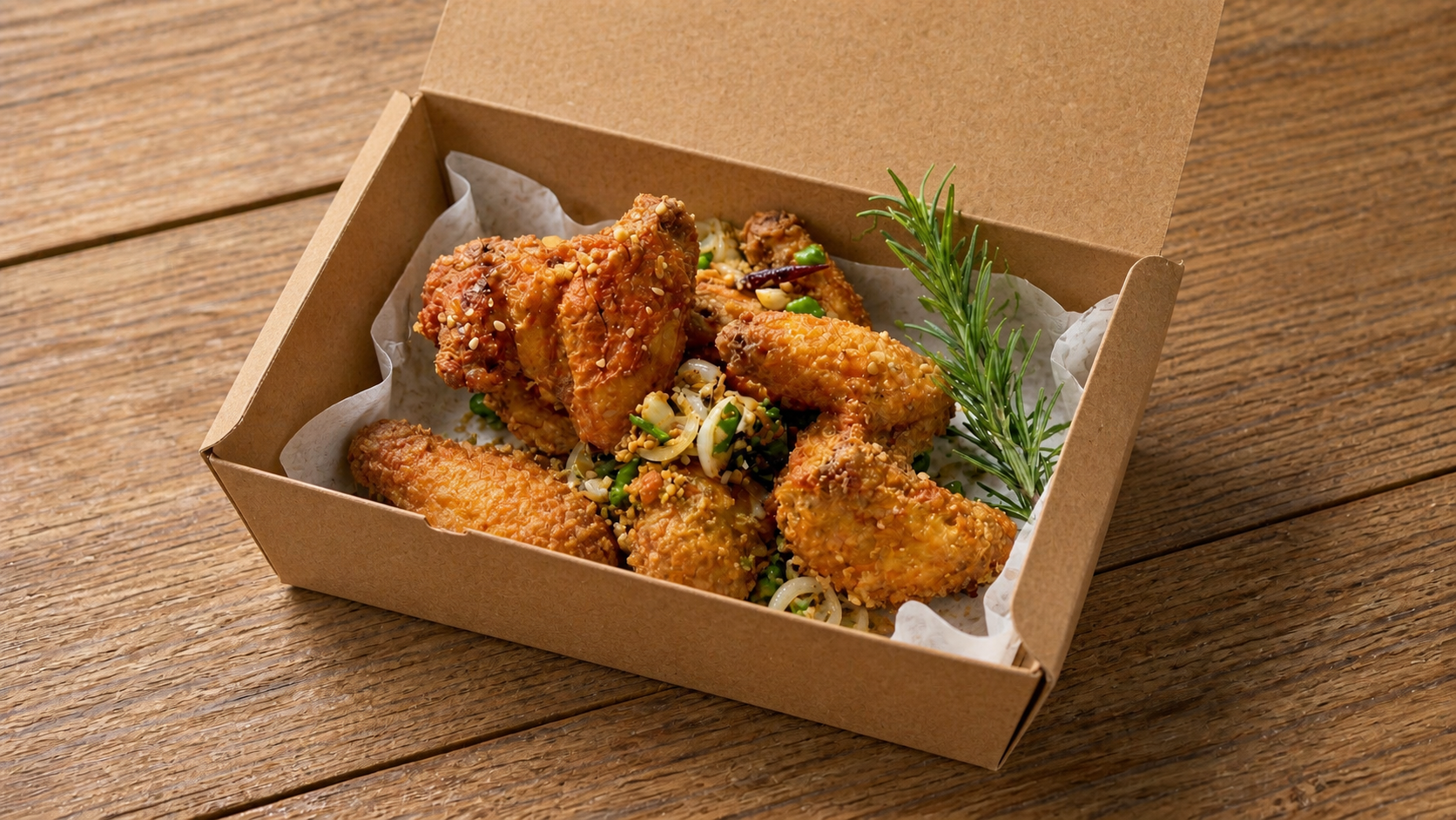 Salt & Pepper chicken Wings