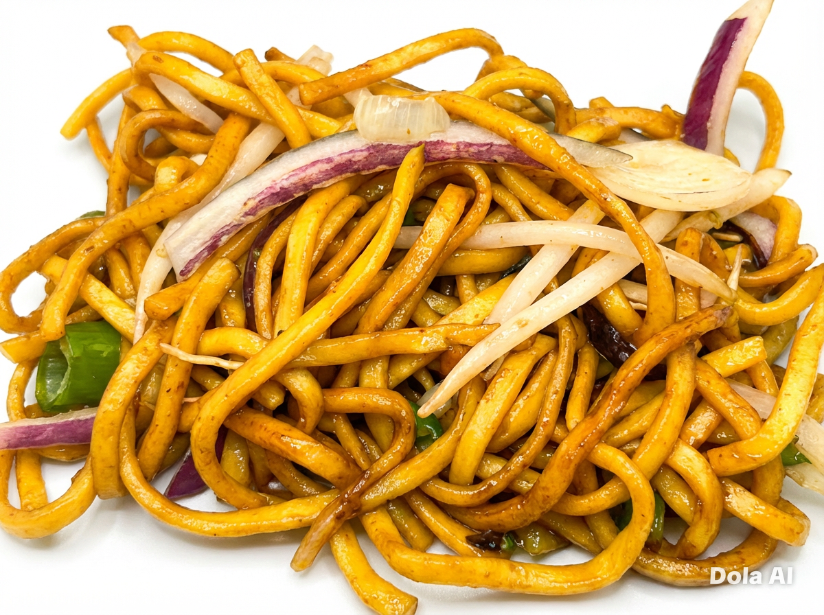Plain chow Mein(no Meat)