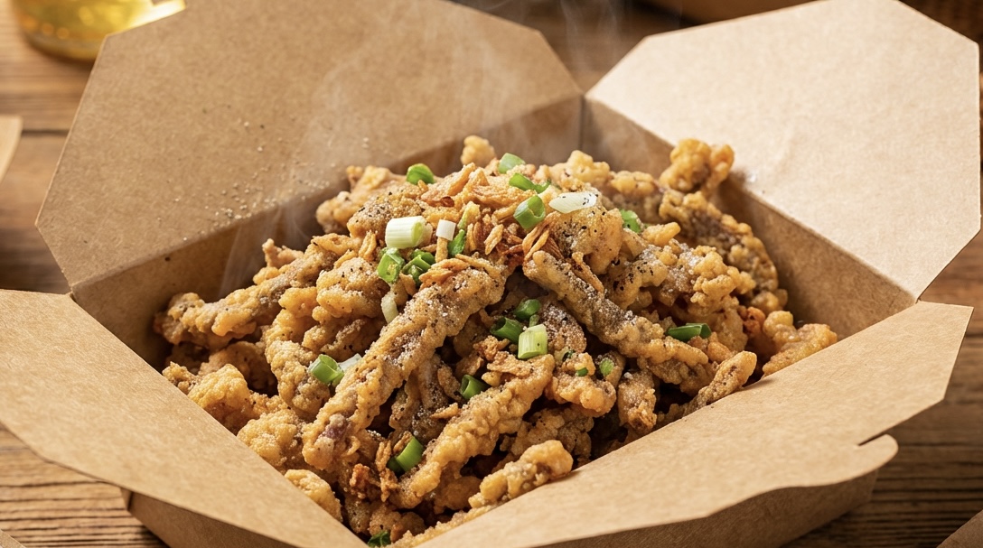 Salt and Pepper Crispy Beef