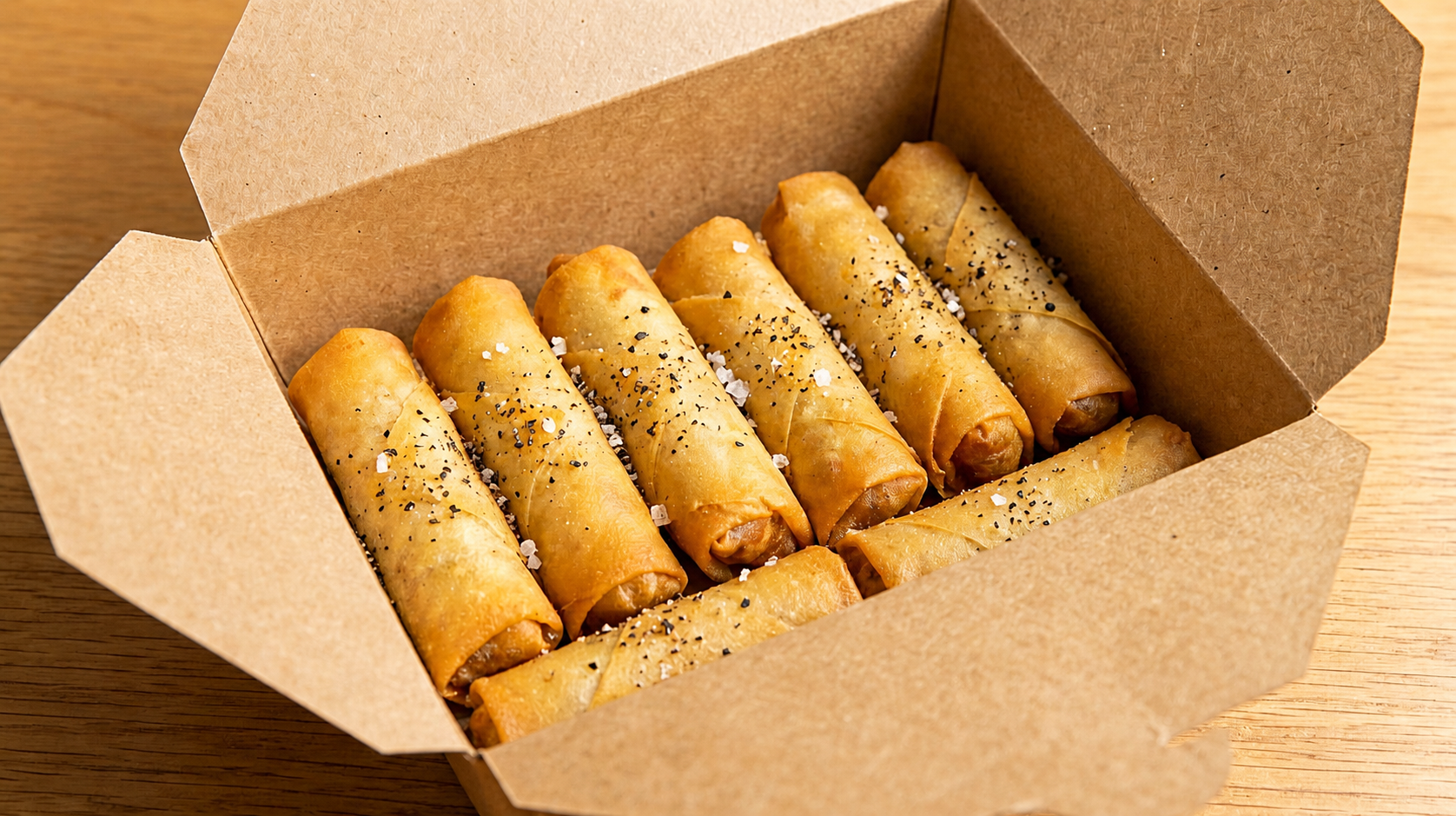 Salt and Pepper Mini Spring Rolls