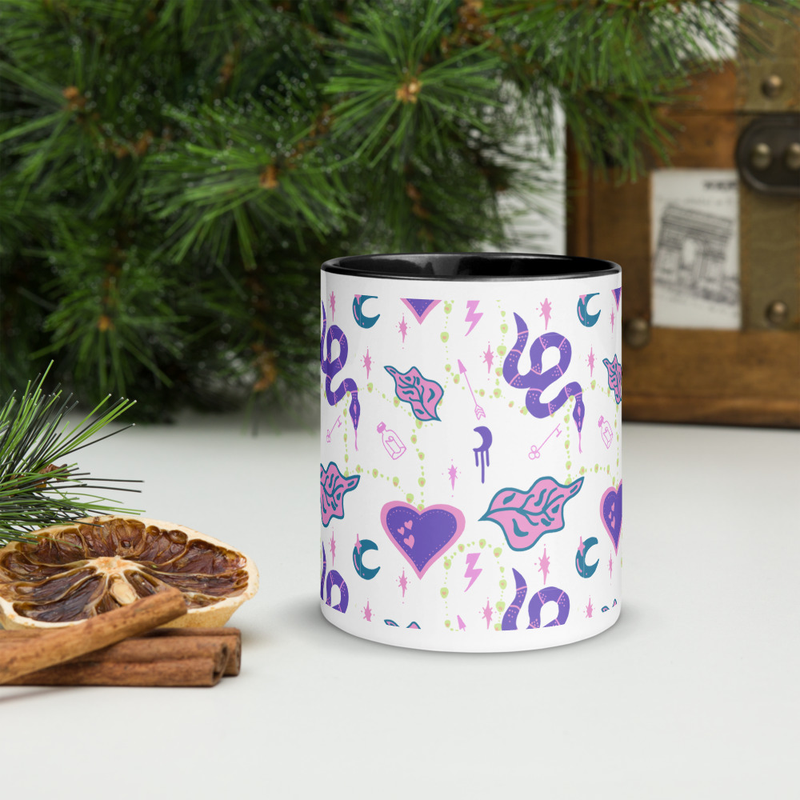 Taza mágica ilustrada
