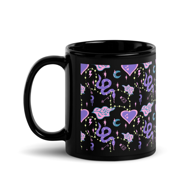 Black Glossy Mug
