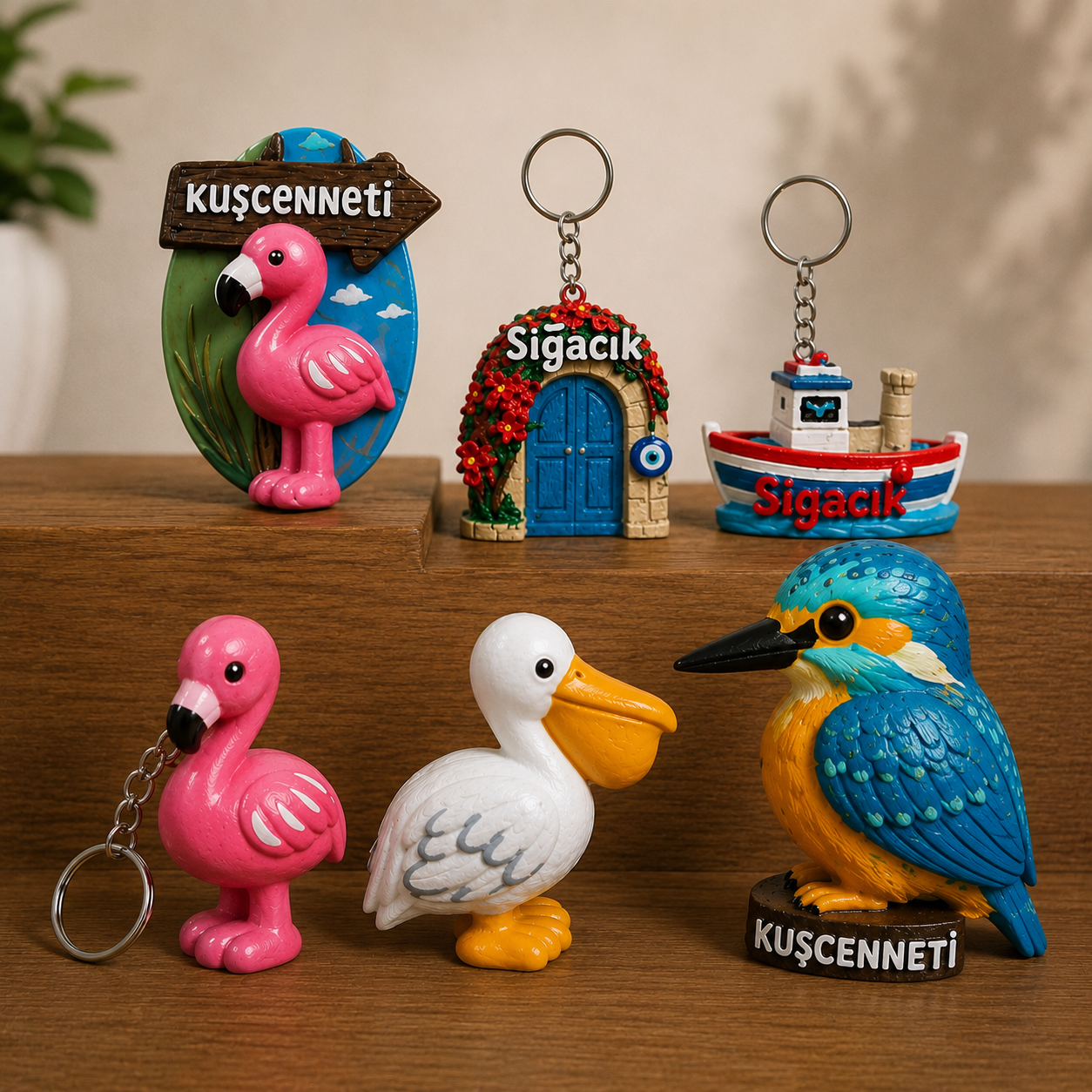 Şehrinize veya Hikâyenize Özel Magnet & Anahtarlıklar