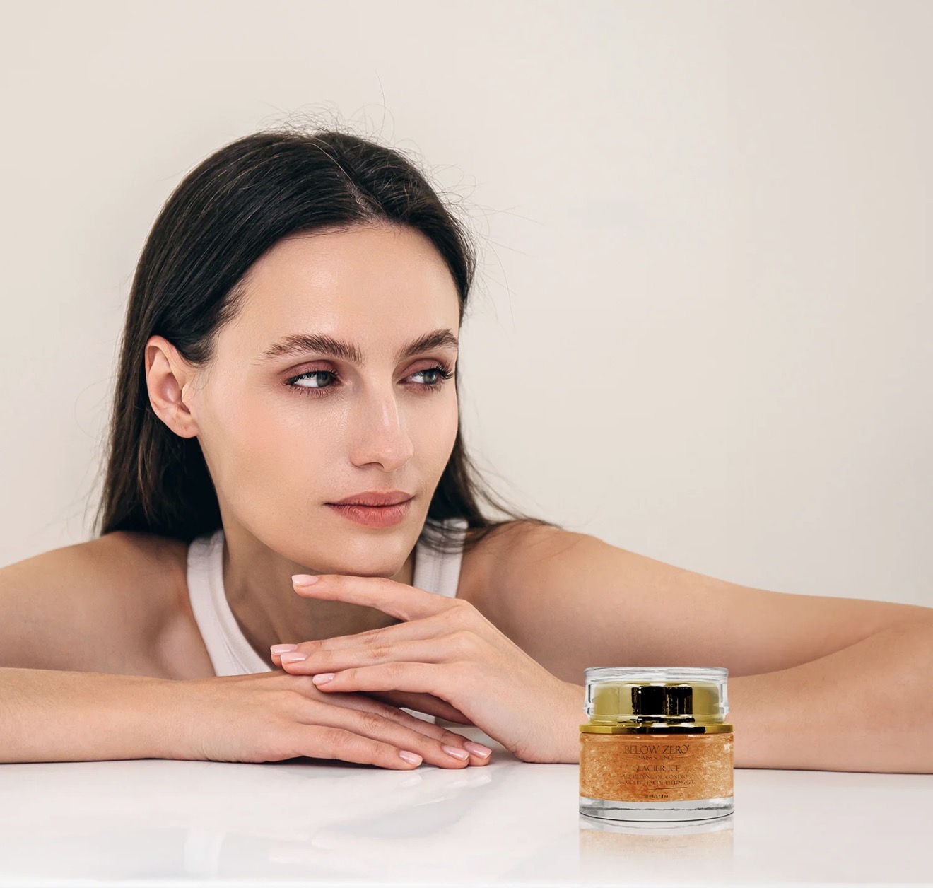 Below Zero Glacier Ice Age Defying Oil Control & Cooling Facial Peeling Gel