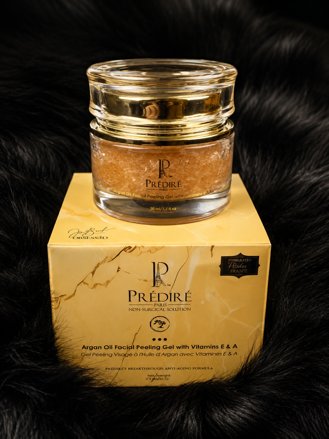Argan Oil Facial Peeling Gel with Vitamin E & A