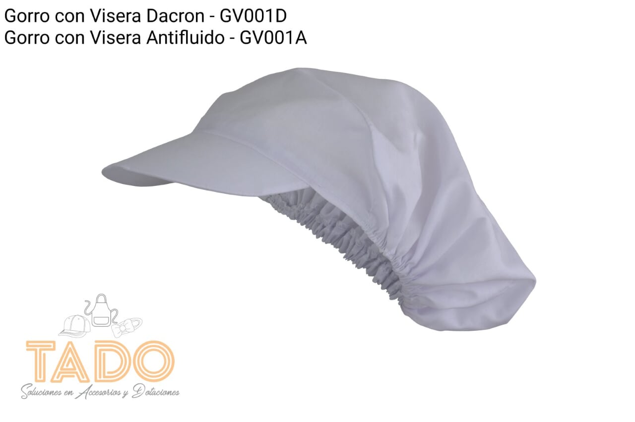 Gorro con Visera en Dacrón o Antifluido