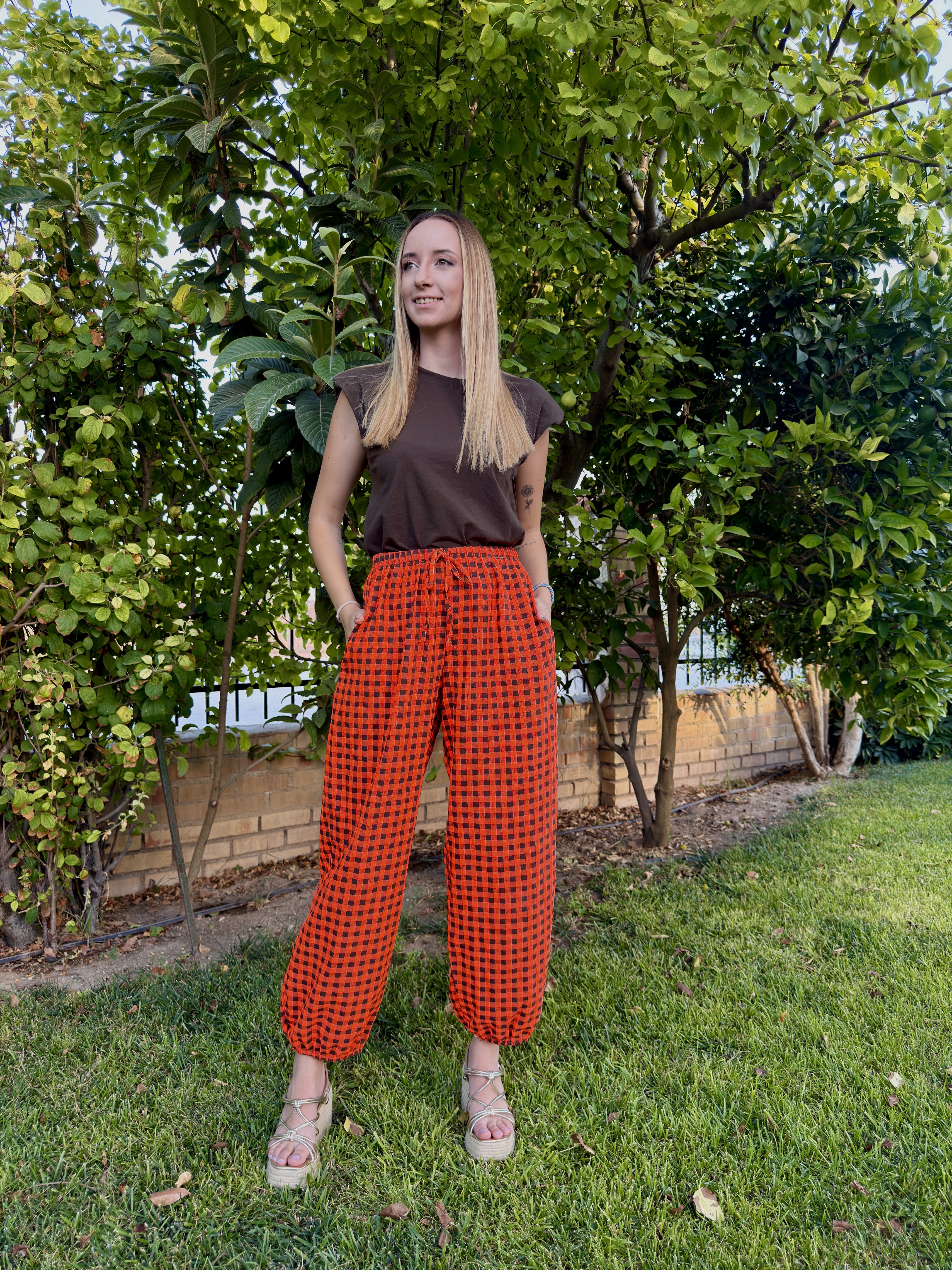 Pantalón Vichy 