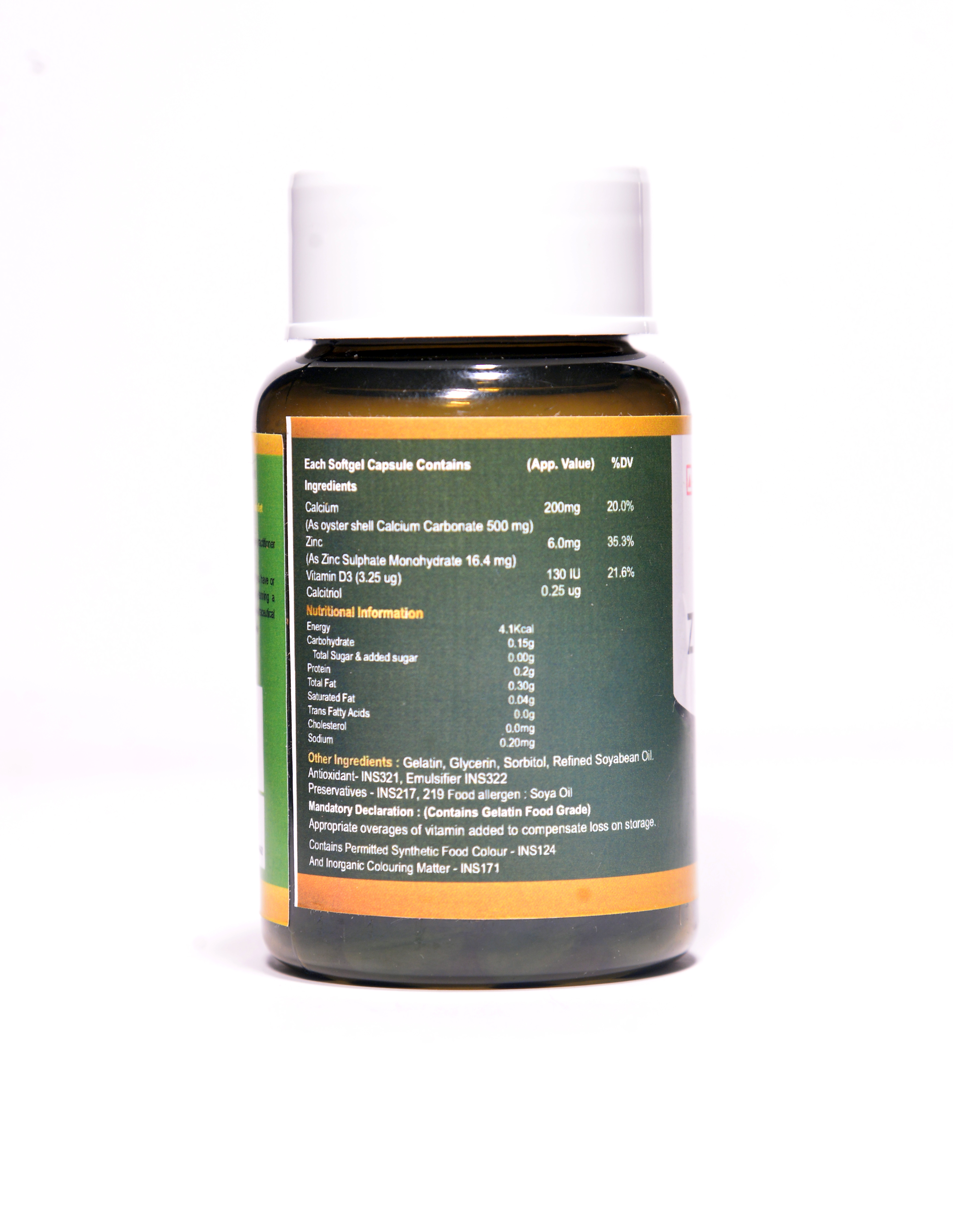 Zincalchef-D3 Capsules