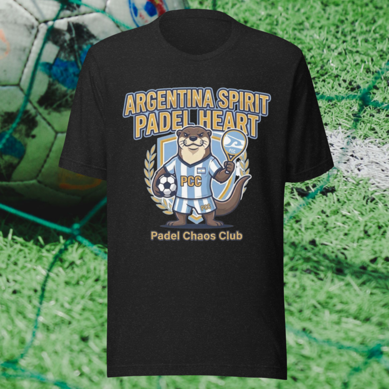 "Argentina Spirit. Padel Heart." - World Cup Padel Fever - Unisex t-shirt