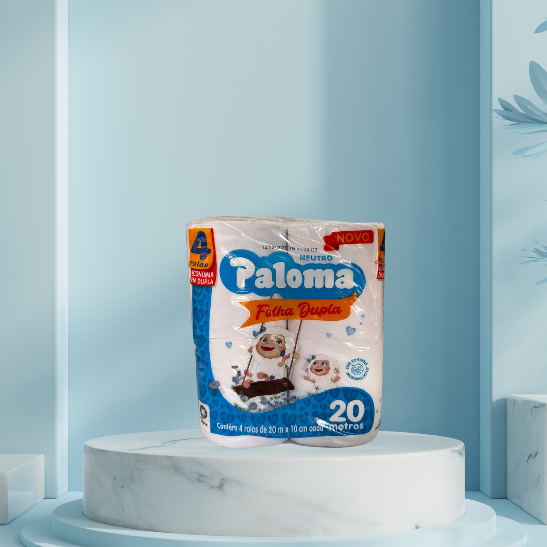 Papel Higiênico Paloma Folha Dupla