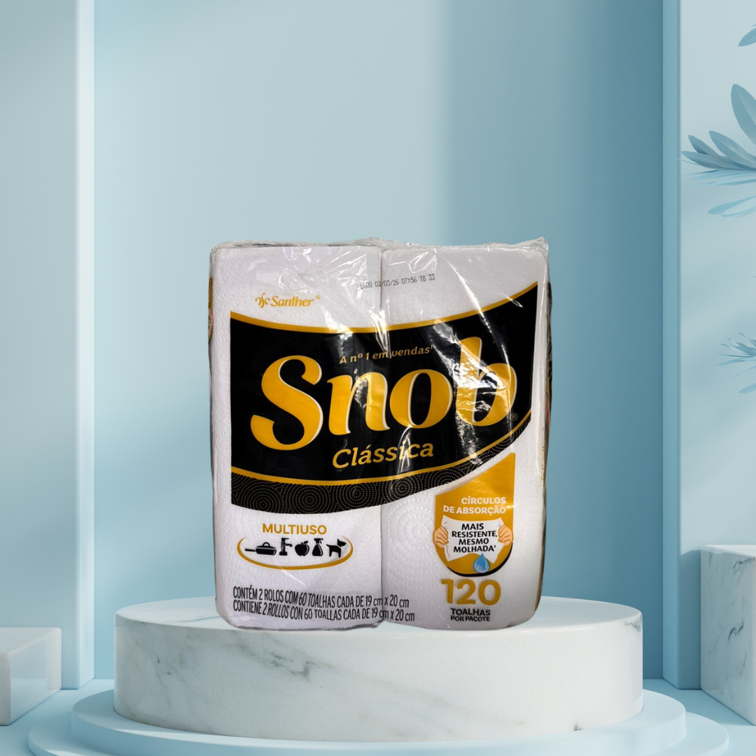 Papel Toalha Snob Clássica